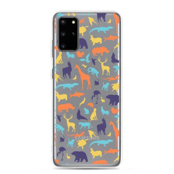 Animal Silhouette Samsung Clear Case