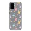 Colorful Bunnies Easter Samsung Clear Case