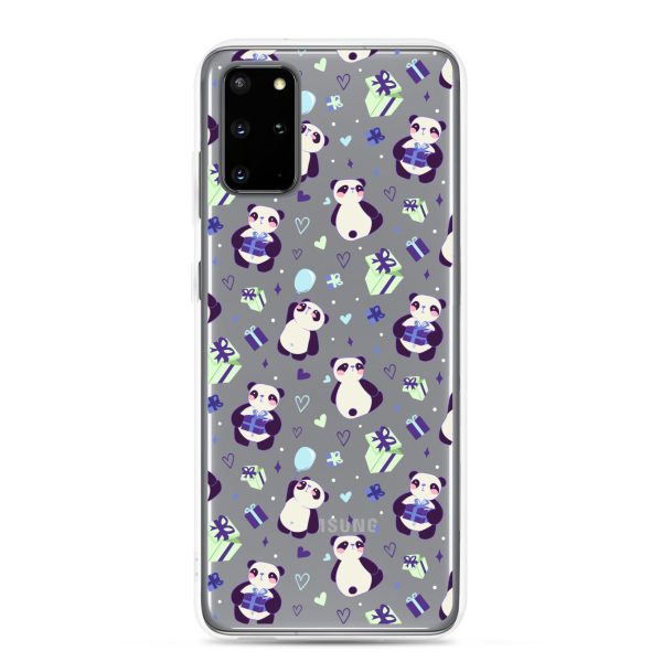 Cute Panda Presents Samsung Clear Case