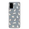 Easter Hopping Bunnies Samsung Clear Case