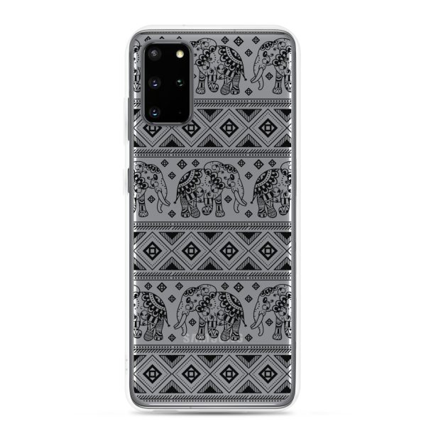 Elephant Mandala Samsung Clear Case