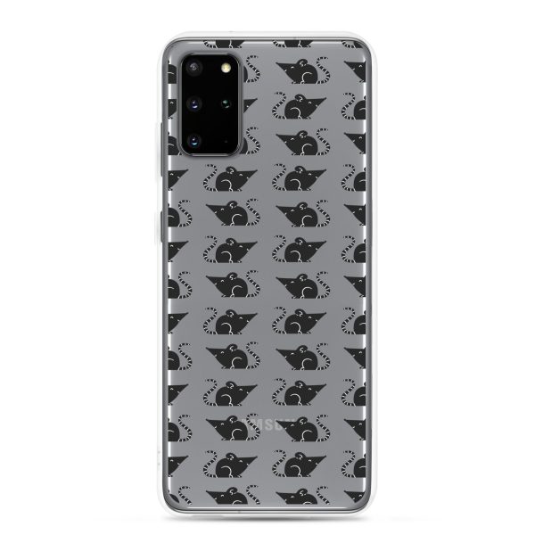 Rat Silhouette Samsung Clear Case