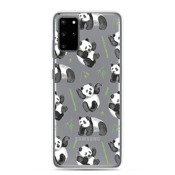 clear-case-for-samsung-samsung-galaxy-s20-plus-case-on-phone-6a53d4bd62d29.jpg Watercolor Panda Bear Samsung Clear Case
