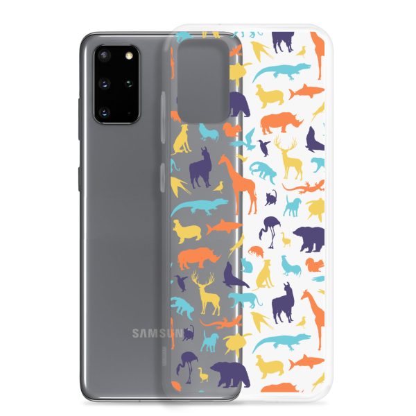 Animal Silhouette Samsung Clear Case