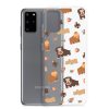 Asian Jungle Animals Samsung Clear Case