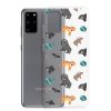 Asian Jungle Animals Samsung Clear Case