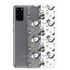 Cute Panda Bear Samsung Clear Case