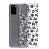 Watercolor Panda Bears Samsung Clear Case