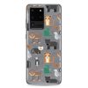 Amazon Jungle Animals Samsung Clear Case
