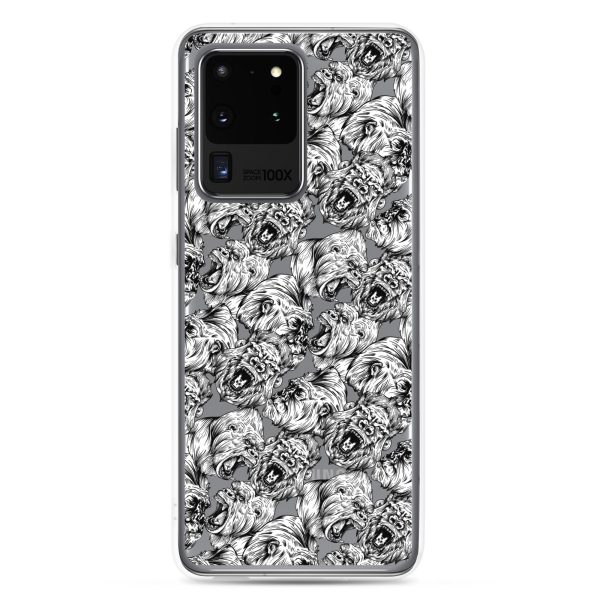 Angry Gorillas Samsung Clear Case