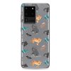 Asian Jungle Animals Samsung Clear Case