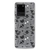 Black and White Halloween Samsung Clear Case
