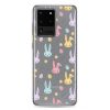 Colorful Bunnies Easter Samsung Clear Case