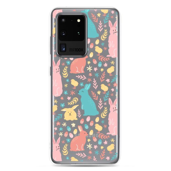 Colorful Easter Samsung Clear Case