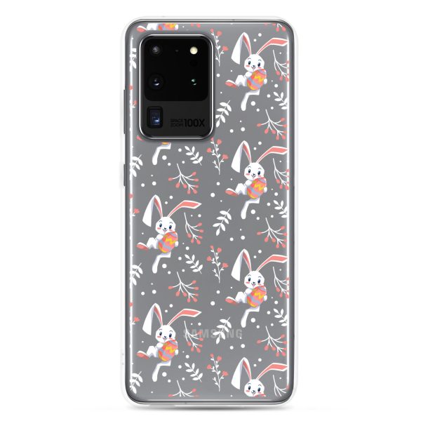 Cute Easter Rabbit Samsung Clear Case