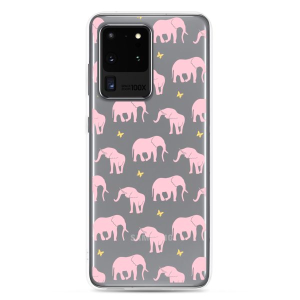 clear-case-for-samsung-samsung-galaxy-s20-ultra-case-on-phone-6a53d25ee9dad.jpg Seamless Elephant Silhouette Samsung Clear Case