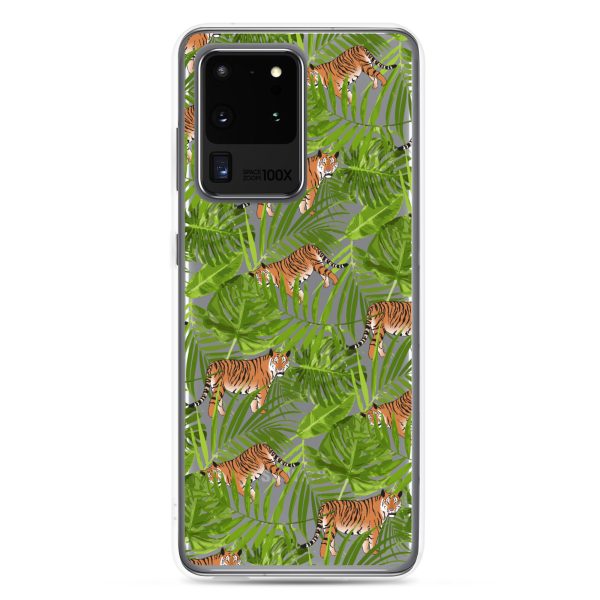 Tiger Samsung Clear Case