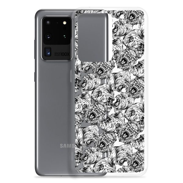 Angry Gorillas Samsung Clear Case