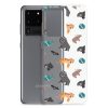 Asian Jungle Animals Samsung Clear Case