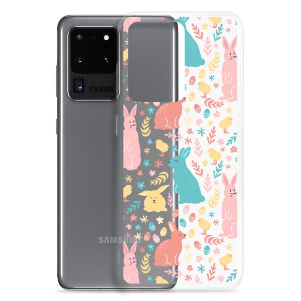 Colorful Easter Samsung Clear Case