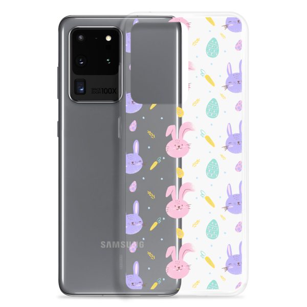 Cute Easter Bunnies Samsung Clear Case