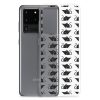 Rat Silhouette Samsung Clear Case