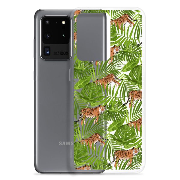 Tiger Samsung Clear Case