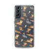 African Jungle Animals Samsung Clear Case