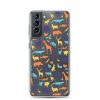 Animal Silhouette Samsung Clear Case