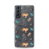 Asian Jungle Animals Samsung Clear Case