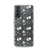 Cute Panda Bear Samsung Clear Case