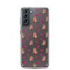 Cute Teddy Bear Samsung Clear Case