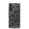 Panda Bears Bamboo Samsung Clear Case
