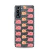 Pink Bunnies Samsung Clear Case