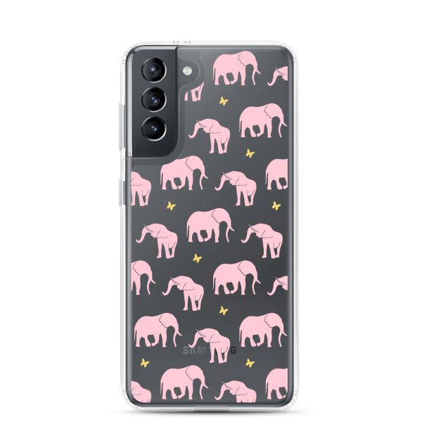 clear-case-for-samsung-samsung-galaxy-s21-case-on-phone-6a53d25ee9f8e.jpg Seamless Elephant Silhouette Samsung Clear Case