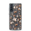 Vintage Halloween Samsung Clear Case