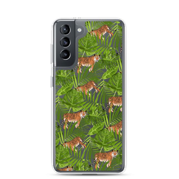 Tiger Samsung Clear Case