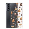 Asian Jungle Animals Samsung Clear Case