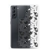 Black and White Halloween Samsung Clear Case