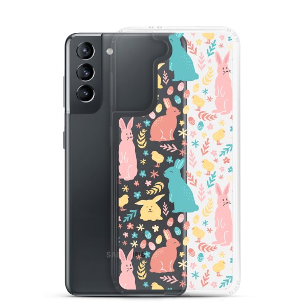 Colorful Easter Samsung Clear Case