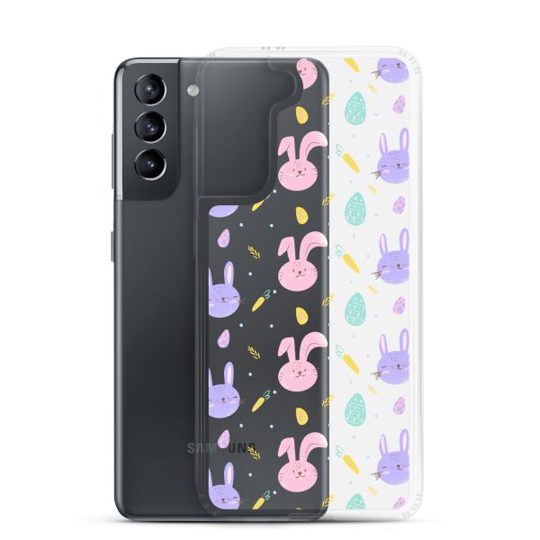 Cute Easter Bunnies Samsung Clear Case