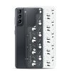 Cute Panda Samsung Clear Case
