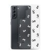 Cute Pandas Samsung Clear Case