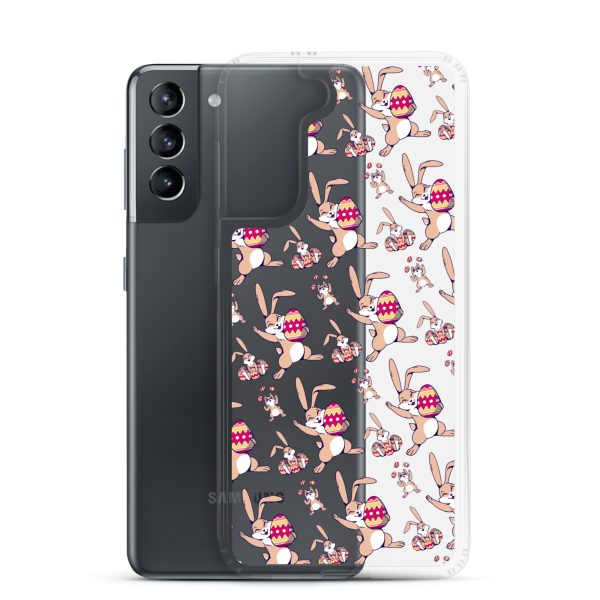 clear-case-for-samsung-samsung-galaxy-s21-case-with-phone-6a53c3697c8a8.jpg Easter Bunny With Egg Samsung Clear Case