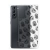 Illustrated Gorilla Seamless Samsung Clear Case