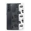 Panda Bears Bamboo Samsung Clear Case
