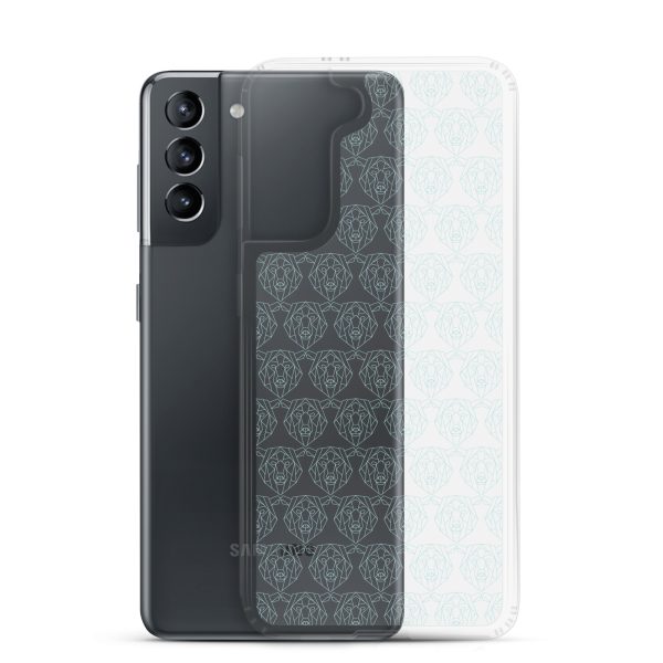 clear-case-for-samsung-samsung-galaxy-s21-case-with-phone-6a53d15d0b972.jpg Polygonal Bear Samsung Clear Case
