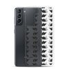 Rat Silhouette Samsung Clear Case