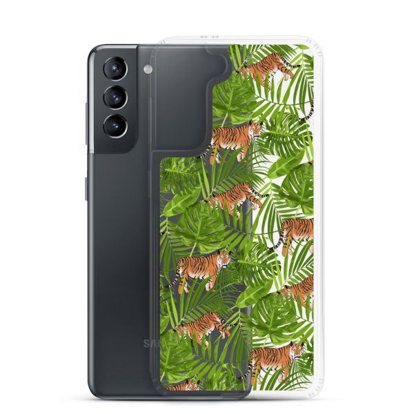 Tiger Samsung Clear Case