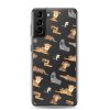 African Jungle Animals Samsung Clear Case